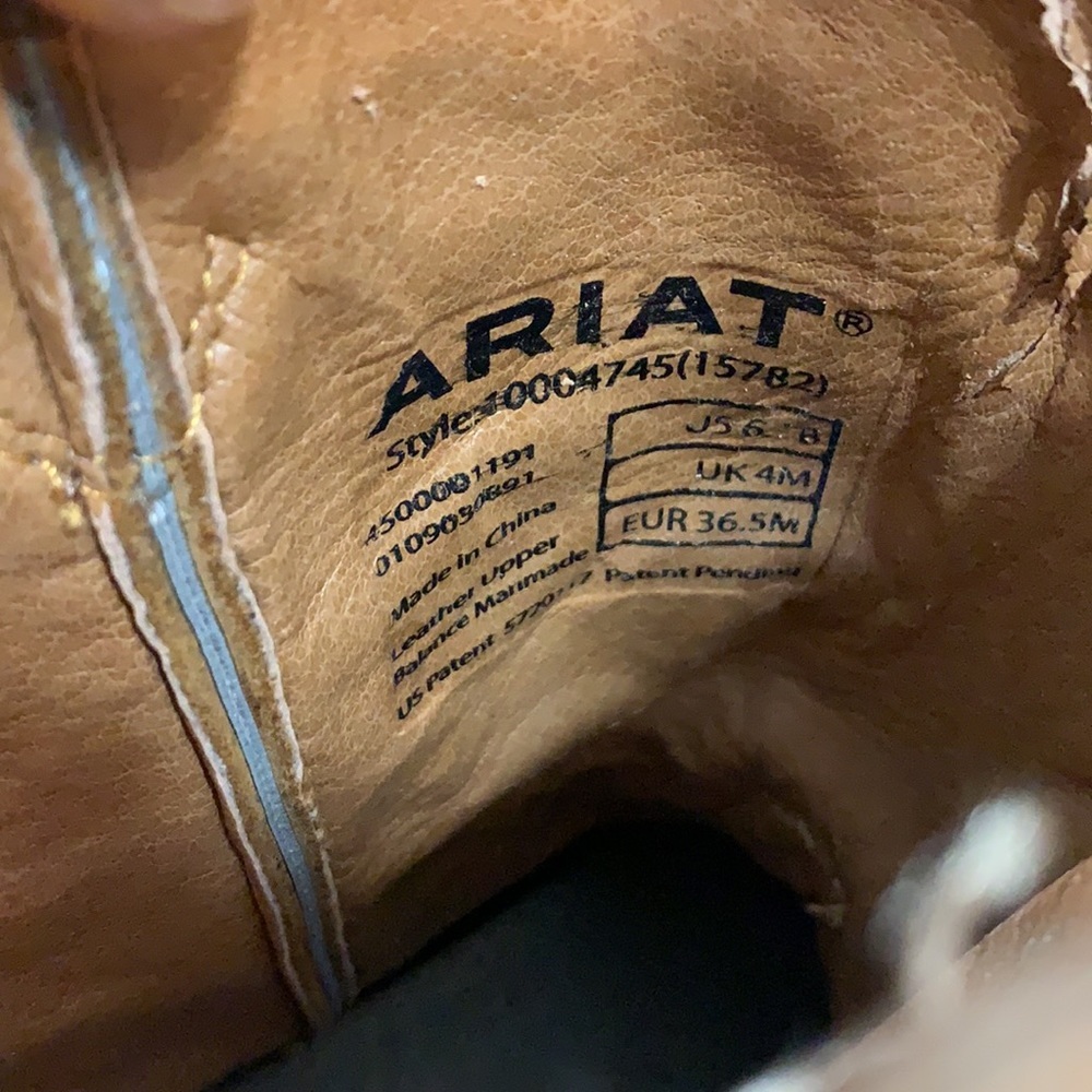 COPY - Ariat D Toe Cowboy Women Boots (6.5B) - Picture 15 of 16